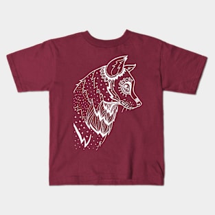 Wicca Wolf Kids T-Shirt